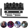 Electric Guitar String Lock Nut with Headstock String Retainer Bar Screw Hex Wrench ReplacementBlack(GE99)