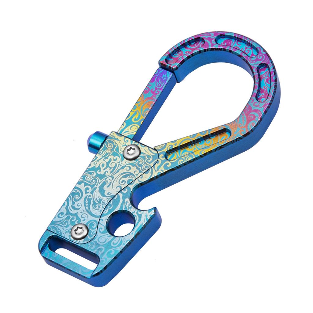 Small Heavy Type Keychains Clip Prevent Loss Quickly Release Keychains for Outdoor Activity
