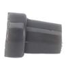 2pcs Crutch Feet Pads Wear Resistant Protective Round Foot Design 360 Degree Rotatable Thickened Rubber Canes Feet Covers