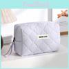 Polyester Travel Cosmetic Bag Small Handheld Makeup Organizer For Women