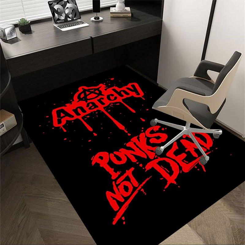 

1pc Sons of Anarchy themed Office Carpet Chair Mats - durable polyester rug for home theater, office, dorm room decor - tA64 60cm by 90cm