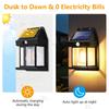 Vintage Solar Lights Outdoor Waterproof Solar LED Outdoor Lighting Warm Christmas Lights Outdoor Solar Lamp with Motion Sensor
