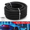 10FT(3meter) 20FT(6meter) AN6 AN8 AN10 Braide Oil Fuel Hose Line Braided Fuel Oil Hose NYLON Braided Stainless Steel