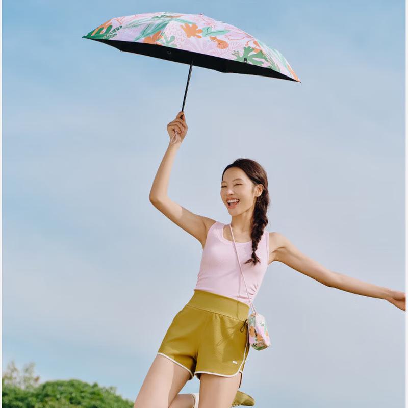 Beneunder UV Protection Five-Fold Black Glue Umbrella