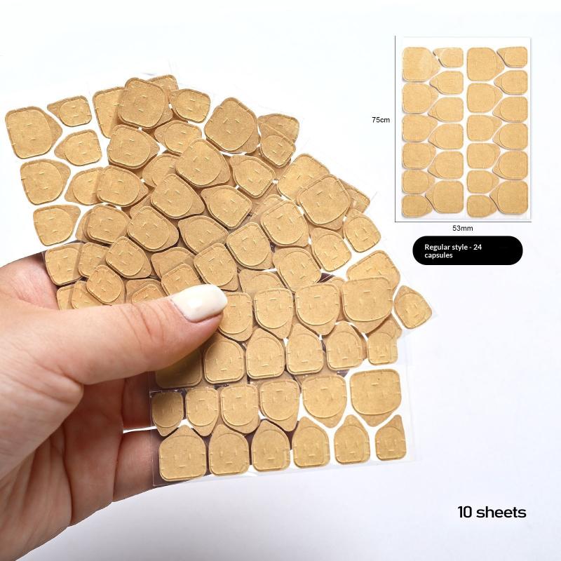 Double Side Nail Jelly Glue Transparent False Nail Art Adhesive Tape Glue Stickers Diy Reusable Manicure Nails Accessories