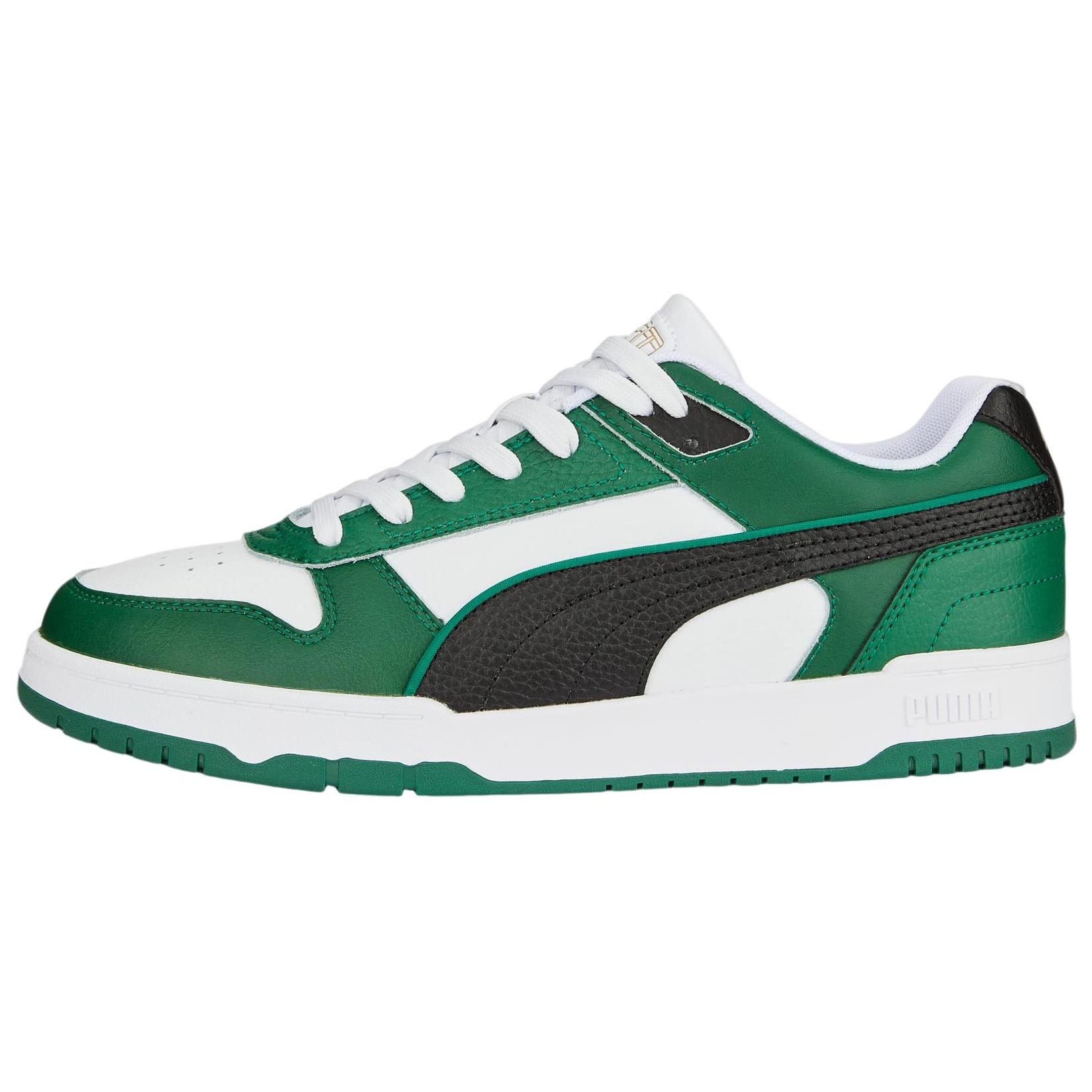 PUMA RBD Game Low Green White Black Men s 386373-16 EU 39
