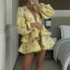 2026 Spring Women's European and American Style Slimming Floral Sling Dress