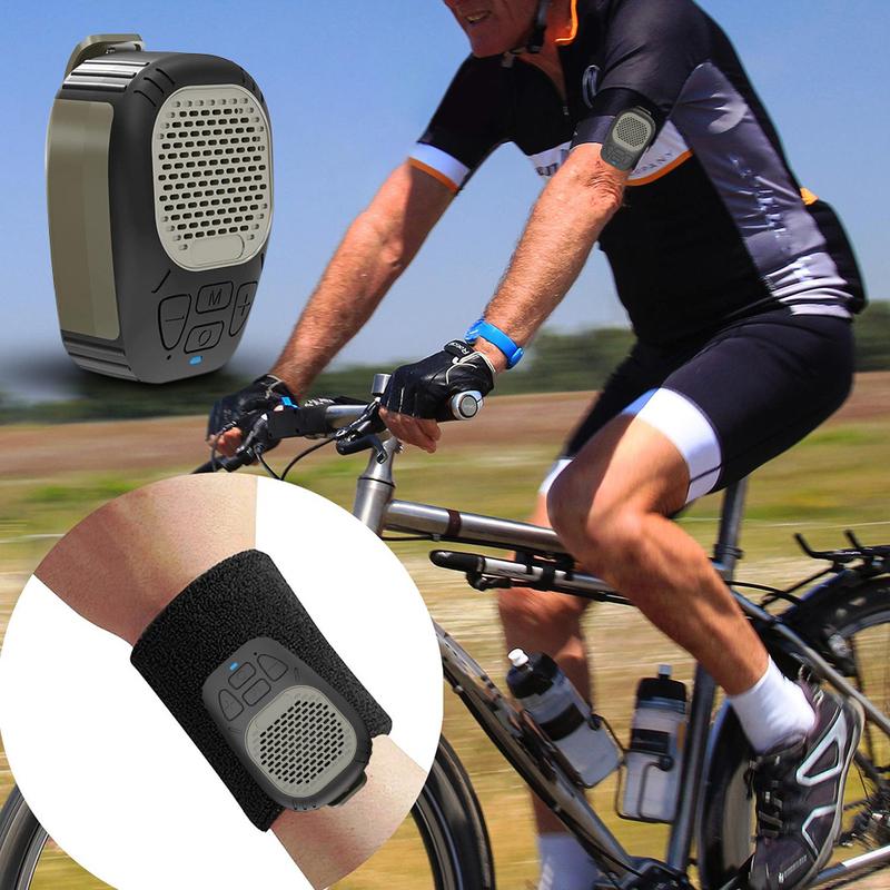 Clip Wearable Speaker Bluetooth 5.3 40mm 3W Speaker Portable Wearable Speakers Support TF Card Playback for Hands-Free Music