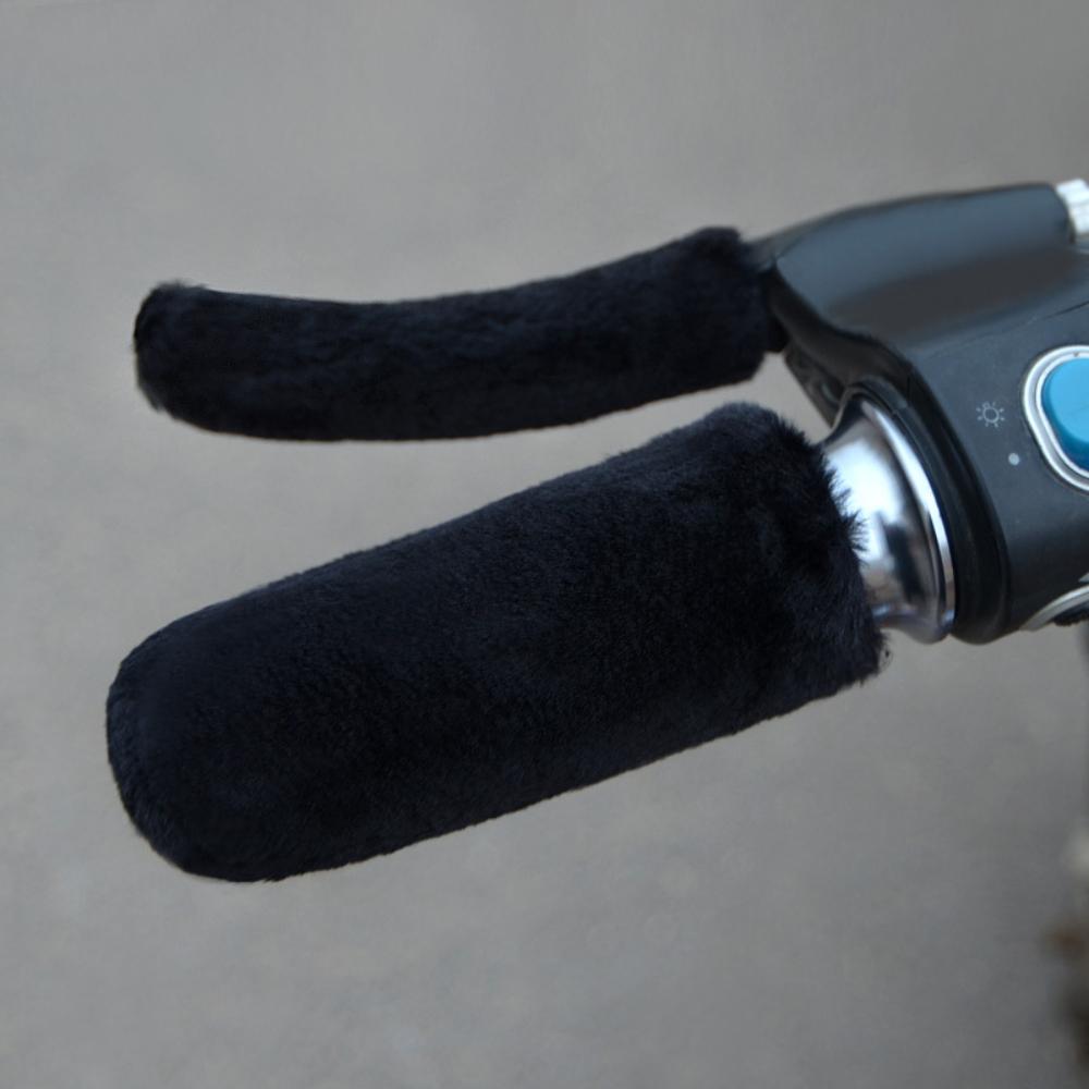 Electric bike handle cover winter version electric bike driver handle cover electric tricycle handle cover plush