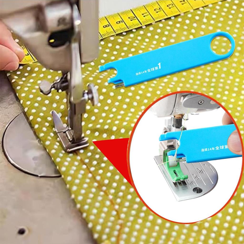Sewing Machine Needle Threader Automatic Knitting Accessories Quick Sewing Machine Needle Threader for Home Quilting Clothing