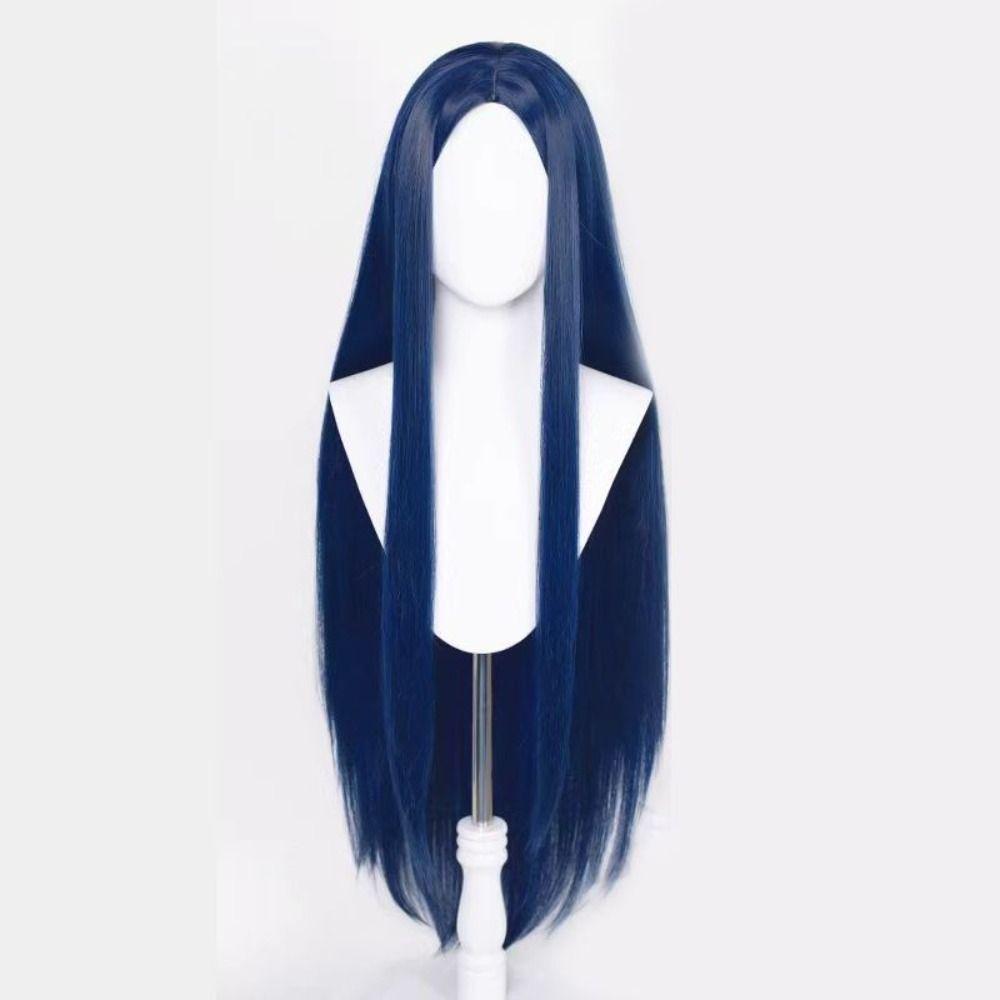 Parrucca Capelli Lisci Ultra Lunghi da 40 Pollici Versatile Anime Parrucca Liscia Cosplay Festa