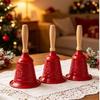 Creative Desk Christmas Bell Extra Loud Christmas Hand Bell Hand Cranked Bell  Holiday Decoration