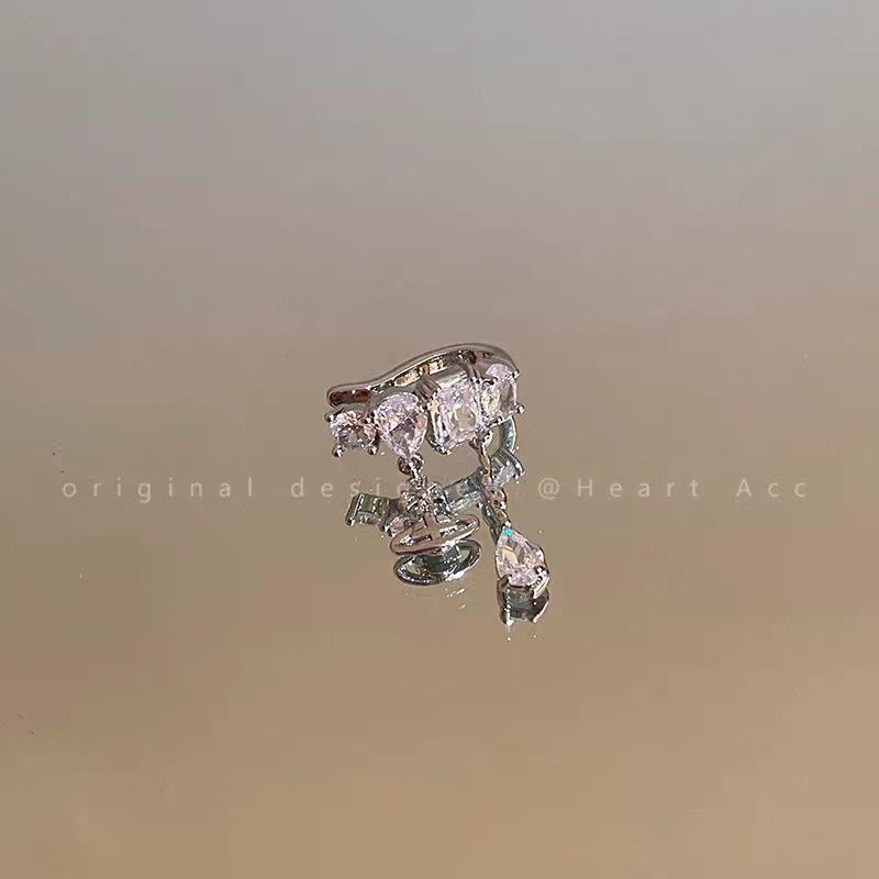 Tassel Luxury Clip-On Elf Ear Cuffs na jesień/zimę – Eleganckie kolczyki bez przekłuwania dla kobiet