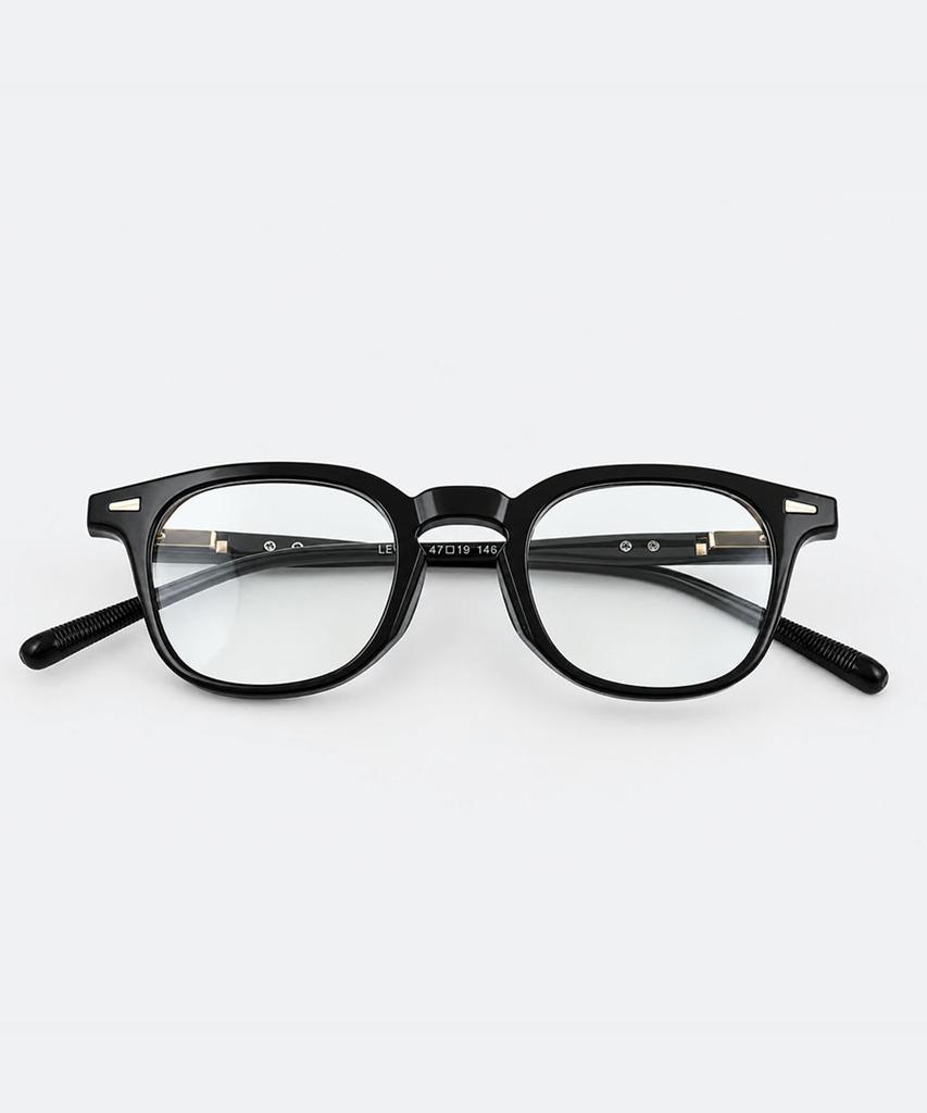 Peisyeon Leo Classic Horn-Rimmed Glasses Frames