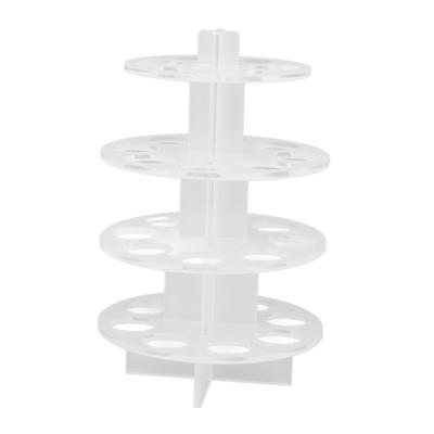 30 Löcher Kaffee Karussell Halter Kaffee Kapsel Organizer Aufbewahrungsständer Acryl Modernes Design für Zuhause Büro