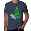 Christmas Donkey Inspired Silhouette TShirt Casual All Match Short Sleeve TShirt