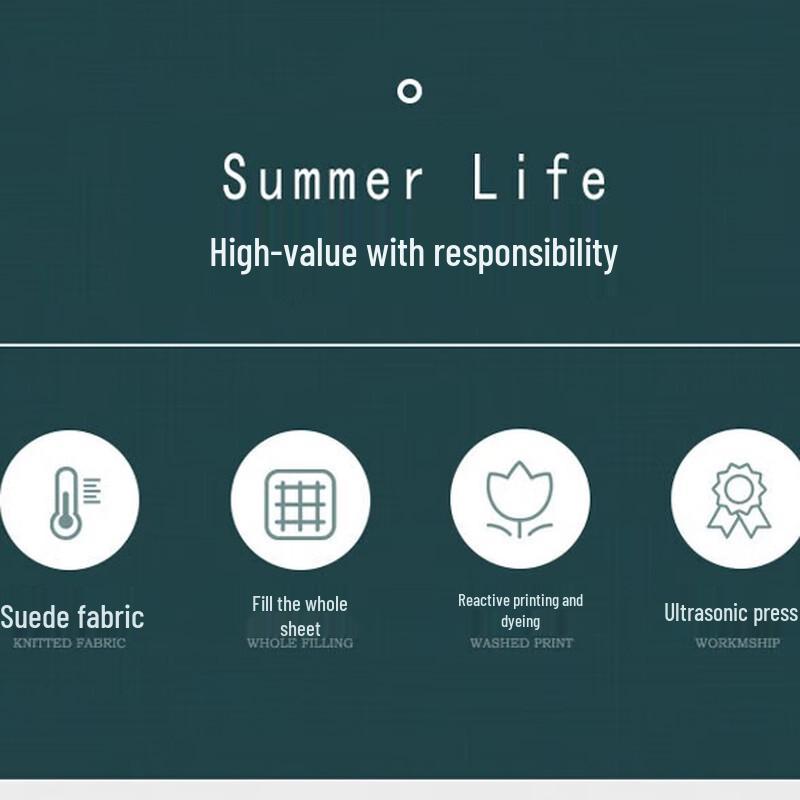 Muxinzi hautfreundliche Fleece-Sommerdecke