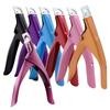 1Pc Nail One-word Ribbon Cutting Titanium French U-shaped Nail Scissors, Stainless Steel Nail Clipper Extension,  Nail Scissors Tools