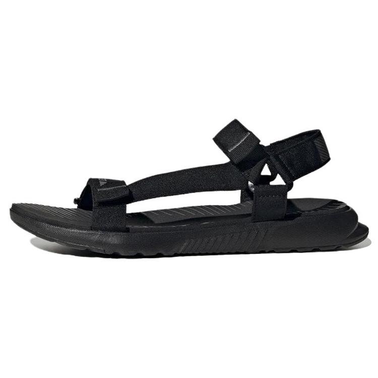 New Adidas Terrex Hydroterra Light Sandals Core Black Grey ID4273