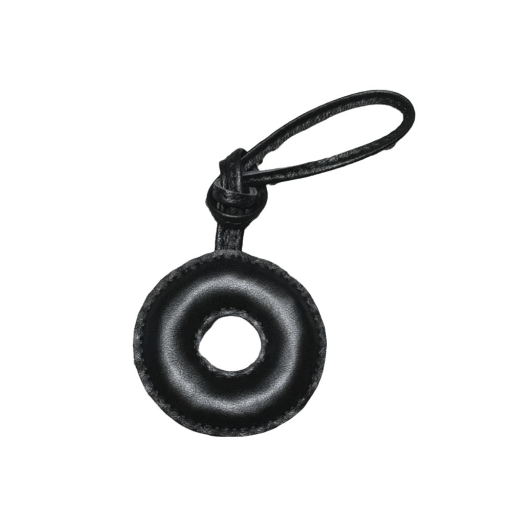 26 Initials Leather Alphabet Key Chain Genuine Sheepskin Car Pendant  Ladies