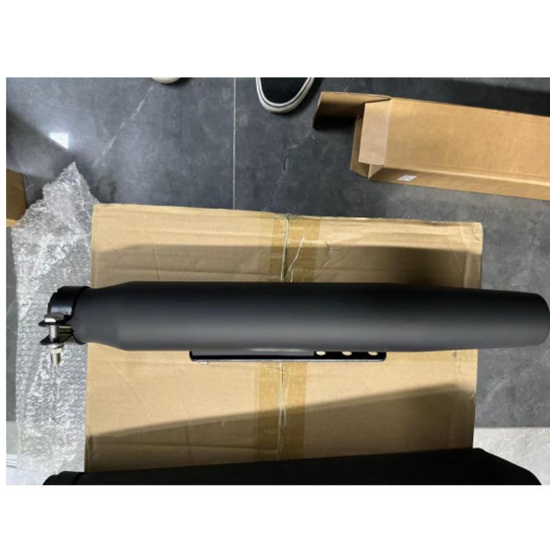 Retro-Fischkopf-Auspuffendrohr für Harley Triumph Climber Guz Prince, modifiziertes Motorrad.