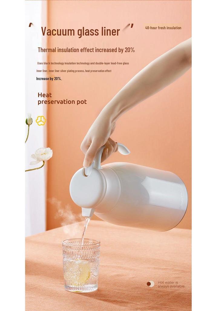 Smart Large-Capacity Thermos Kettle - High-End Insulated Hot Water Bottle