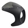 1PC Universal 7 Inch Cafe Racer Round Headlight Fairing Cover ABS Plastic Windshield Screen Motorcycle Accessories