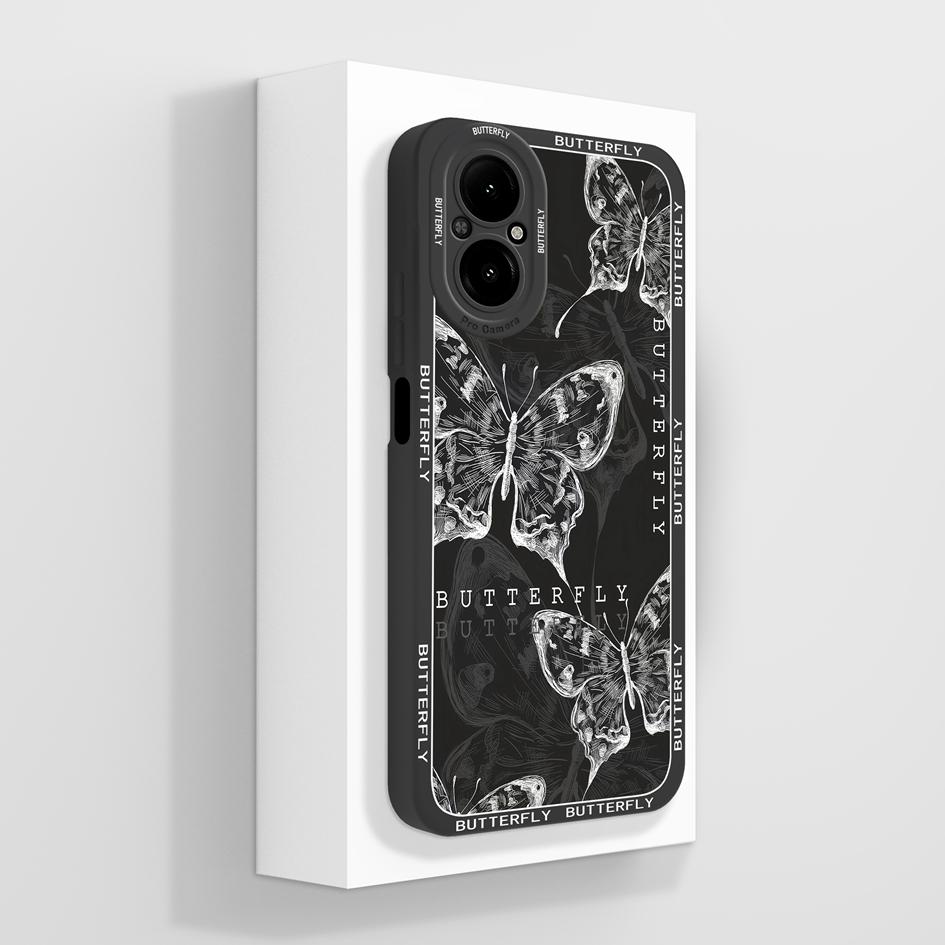 Cover Case For Oppo Realme C67 C65 C63 C61 C25 C25S C25Y C30 C30S C31 C33 C35 C55 C51 C53 Lazy Cat Soft Liquid Silicone Protective Shell For Oppo Capa