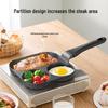 Supor 3-Hole Maifan Stone Color Cast Iron Egg Frying Pan