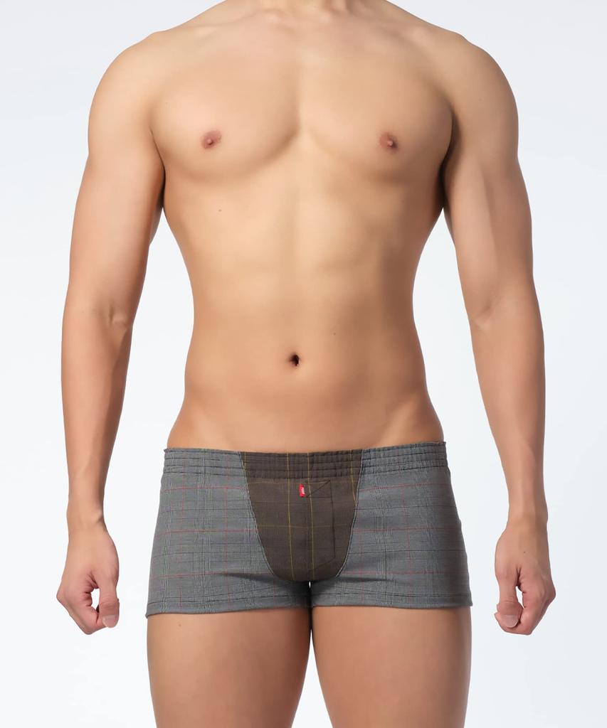 Toot HT05L413 Glen Plaid Stretch Trunks
