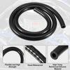 Universal Car Silicone Vacuum Tubing Hose Line Black ID 8mm 3.28ft Pack of 1