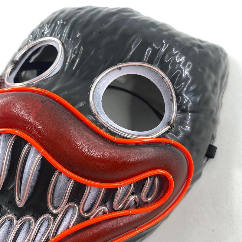 Halloween LED Lichtmasker Halloween Kostuum Benodigdheden voor Festival Maskerade Cosplay Feest Optreden