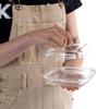 KADAX Butter Dish Butter Keeper with Lid for Butter Glass Container 16 Cm Classic