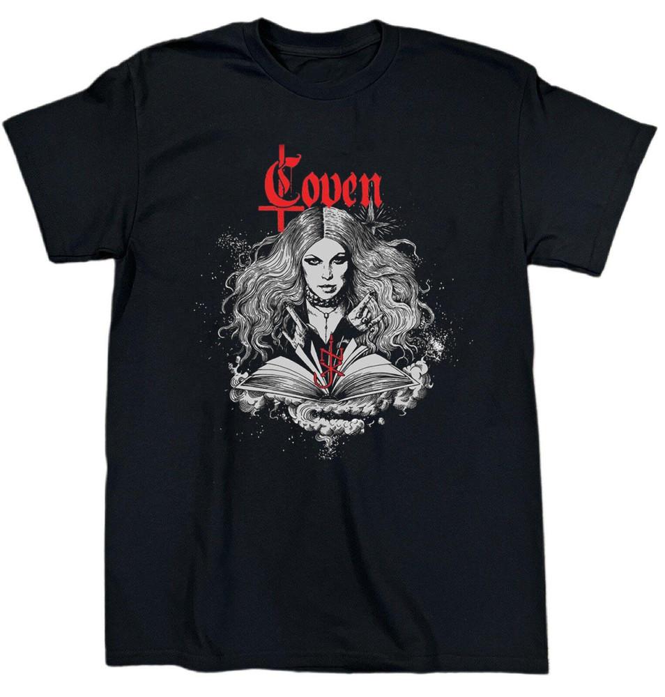 Vtg COVEN BAND European Tour Heavy Cotton Black S-5XL T Shirt SE570 Unisex T-Shirt XXXL