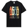 Vintage Tillverkad 1981 Alla Originaldelar Födelsedags-T-shirt Jubileums-T-shirt Oversized Unisex Kläder T-shirts För Unisex Streetwear