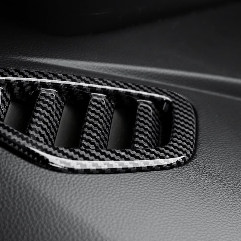 For Chevrolet Trailblazer - ABS Dashboard Upper Air Outlet Cover Air Conditional Defrost Vent Grill Trim Frame LHD