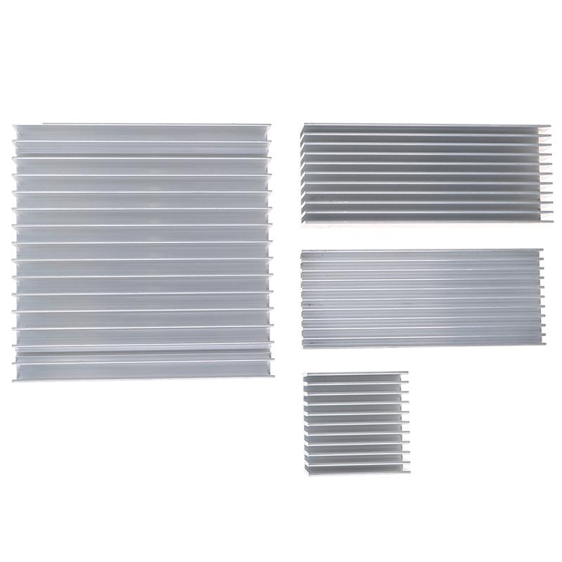 Aluminum Heat Sink for High Power LED IC Chip Fast Cooling Radiator for Workbenches and DIY Use