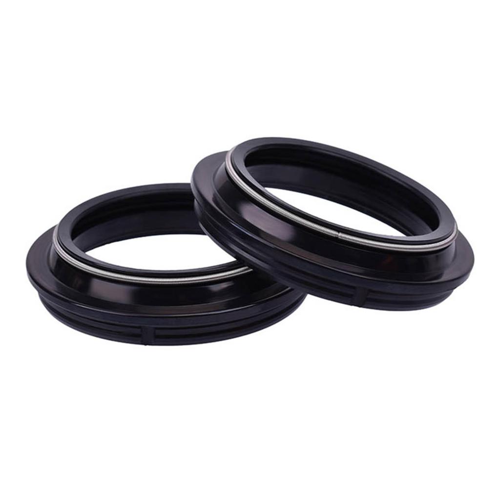 Motorcycle Front Fork Shock Absorber Protector Oil Seal and Dust Kit,43x55x9.5/10.5mm,