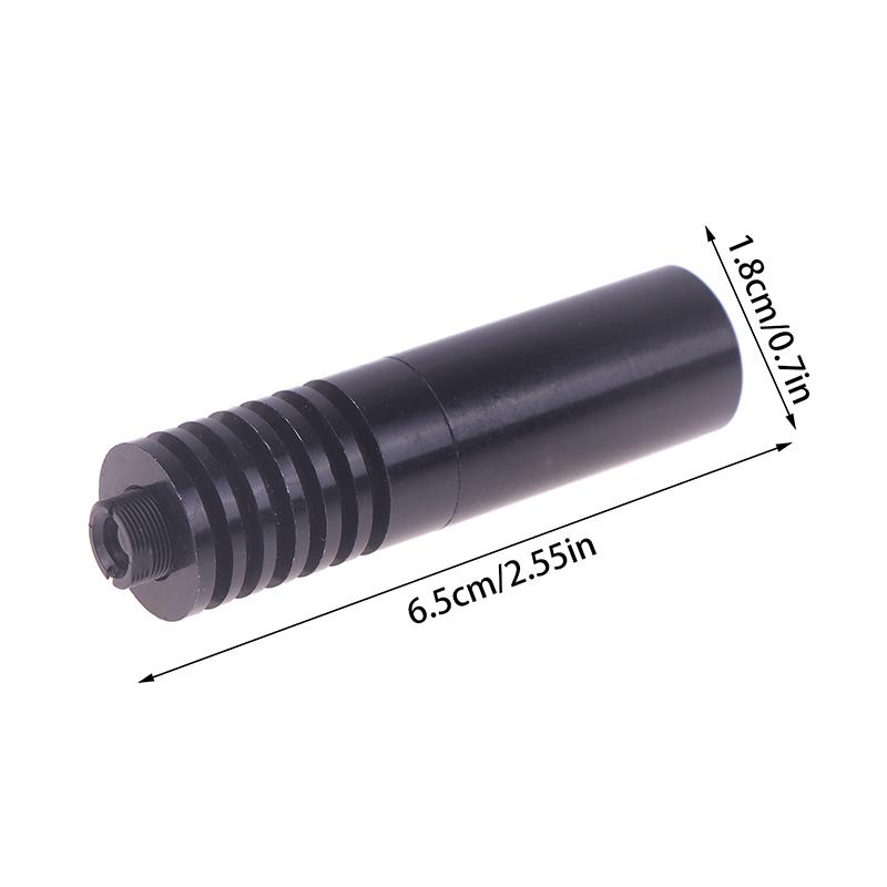 

16/18 мм Диа DIY Металлический корпус для 5,6 мм 200-1100 нм RGB ИК лазерного диодного модуля Головка с точечной фокусировкой 6.5*1.8cm