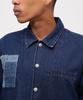 AVIREX RESTORE COLLECTION REPAIR CUSTOM & EMB UTILITY SHIRT JACKET Indigo L 783-5220015