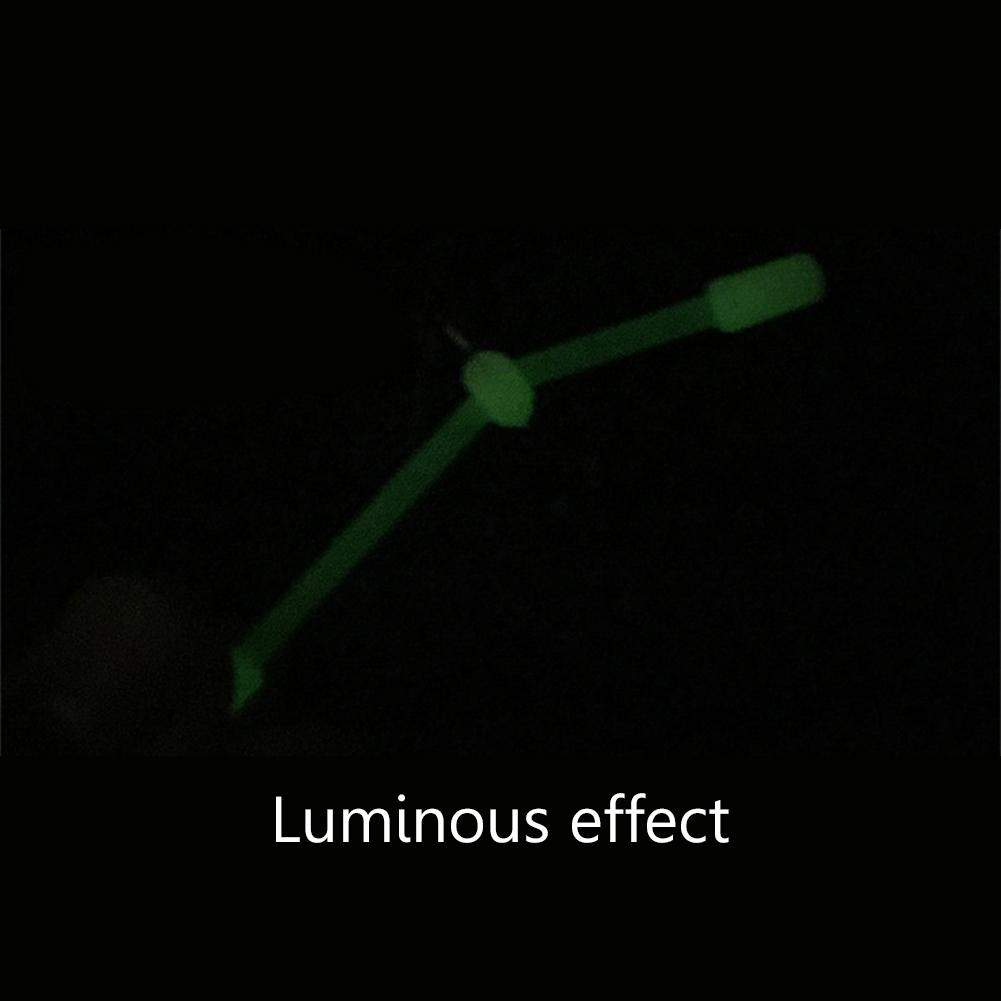 5 tk helendav pööratav konksu peibutis õngejada tasakaalustus merepüügiks