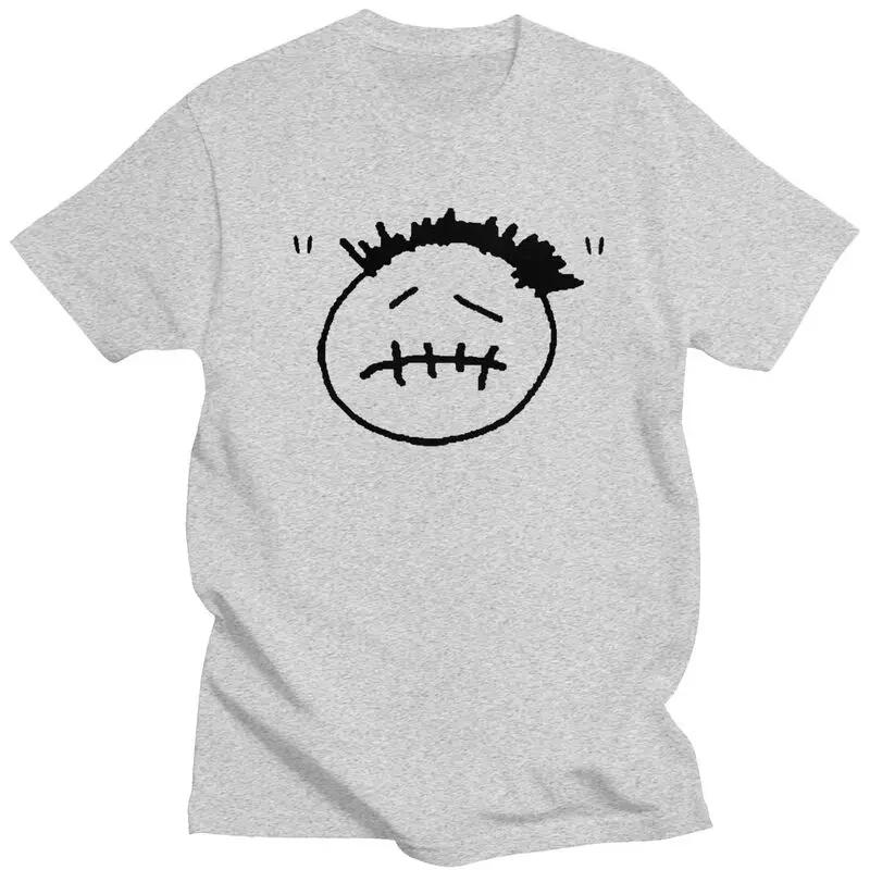 Custom Funny Rapper T-Shirt Men's High Quality Short Sleeves Cotton T-shirt Print Rock Rap Tee Tops Graphic T-shirt Clothing