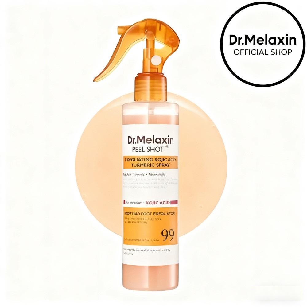 Dr. Melaxin Skin Care - White & Black Rice Exfoliating Hydrating Essence, Pore Shrinking, B12 Cream, Eyecream, Kojic Acid Spray