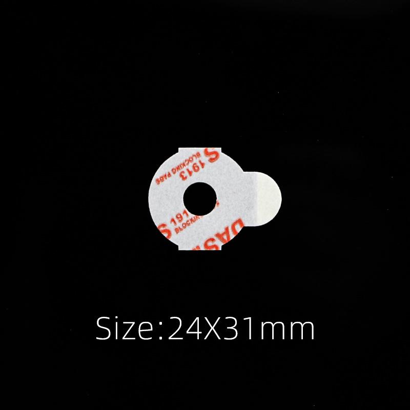 Premium Double-Sided Adhesive Lens Stickers: Non-Slip, Axis-Secure, Ideal for Edging Machines.