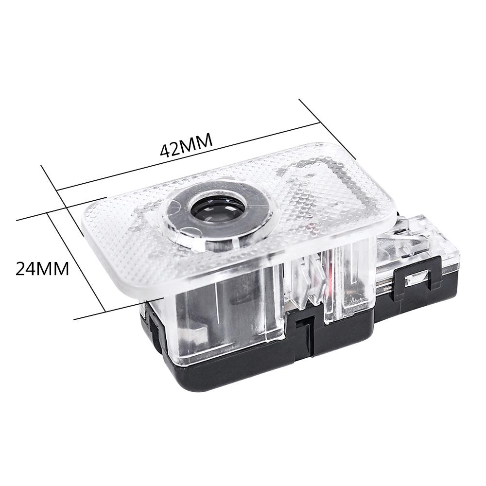 2X For Volvo S60 S80 S90 V60 V40 XC60 XC90 XC40 LED Car Door Welcome Ghost Shadow Logo Projector Light Interior Auto Accessories