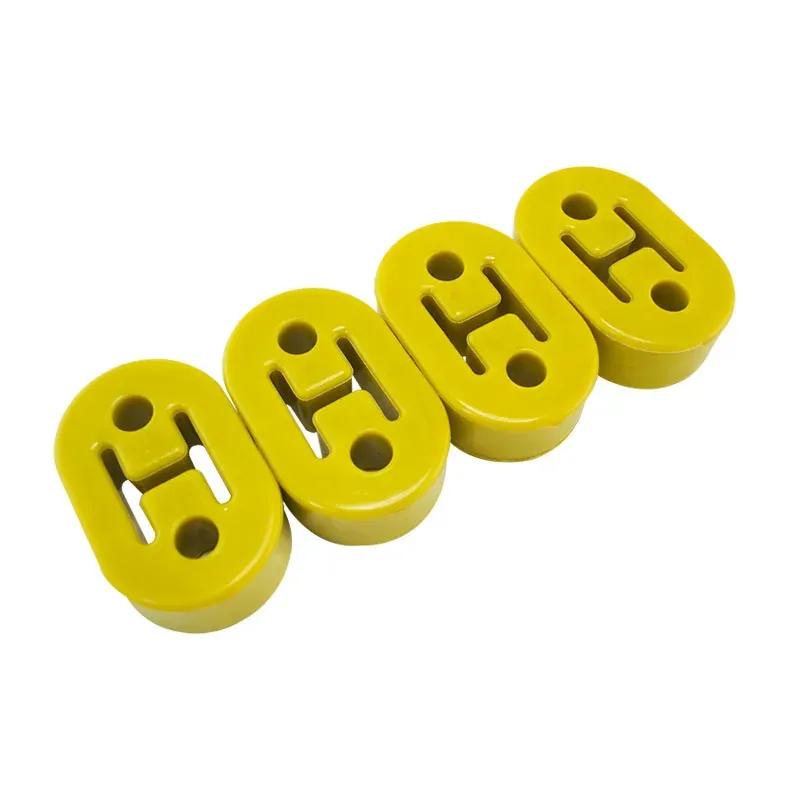 4pcs Red Universal for Car Vehicles Muffler Exhaust Pipe Mount Bracket Hangers
