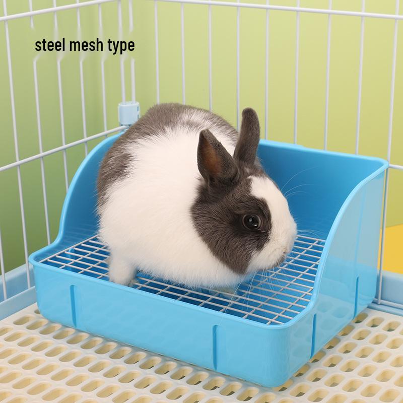 Large Anti-Tip Rabbit & Guinea Pig Plastic Litter Tray