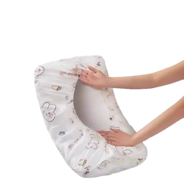 Thickened Disposable Travel Pillowcase for Double or Single Use - Anti-Dirty, Ideal for Train & Hotel Bedding