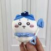 Nuovo Chiikawa Hachiware Usagi Kurimanju Serie Picnic Indossa un Cappello Scacchi Fiocco Modellazione Peluche Portachiavi Itabag Fascino Borsa Tela Regalo