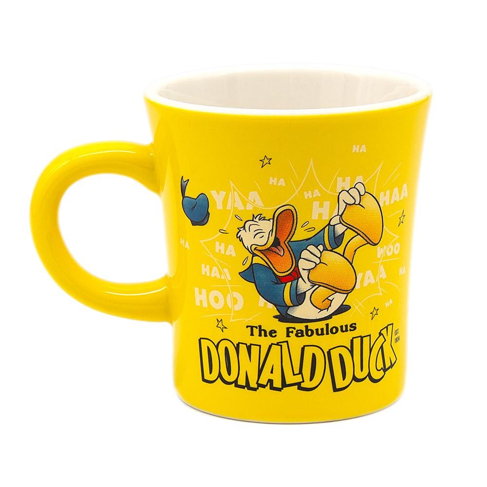 Disney Donald Duck Mug, Approx. 295ml, Microwave and Dishwasher Safe, Made In Japan, 3322-01